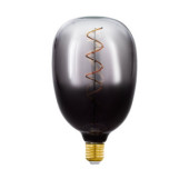 Zarowka led e27 4w 1800k czarno szaro przezroczysta smoky t120 110227