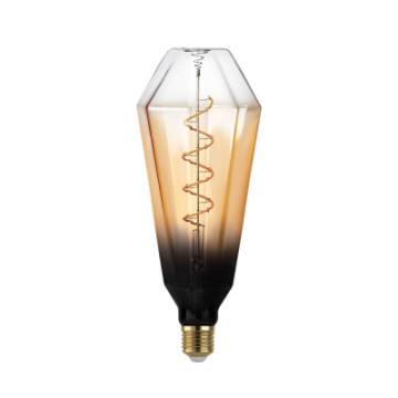 Zarowka led e27 4w 1700k czarno piaskowa dekoracyjna t100 110236