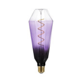 Zarowka led e27 4w 1800k czarno fioletowa t100 dekoracyjna 110237