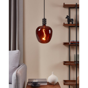Zarowka led e27 4w 2000k 40lm koniakowa g190 glob dekoracyjna 110265