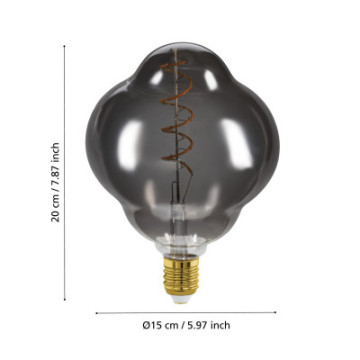 Zarowka led e27 4w 2000k 110lm smoky cl150 dekoracyjna 110254_5