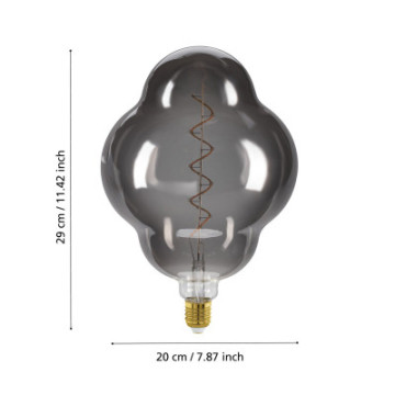 Zarowka led e27 4w 2000k 110lm smoky cl200 dekoracyjna 110255_5