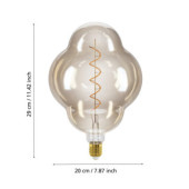Zarowka led e27 4w 2000k 200lm amber cl200 dekoracyjna 110253_5