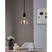 Zarowka led e27 2w 2000k 80lm smoky przezroczysta g125 glob 110256