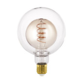 Zarowka led e27 4w 2000k 200lm amber przezroczysta g125 glob 110258_2