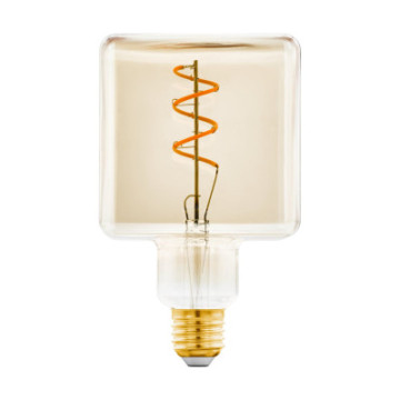 Zarowka led e27 4w 1600k 180lm amber cube dekoracyjna 11818