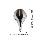 Zarowka led e27 4w 1800k czarno przezroczysta smoky d165 110234_4