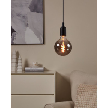 Zarowka led e27 4w 2000k 150lm smoky g125 glob sterowana smart home dekoracyjna 110288