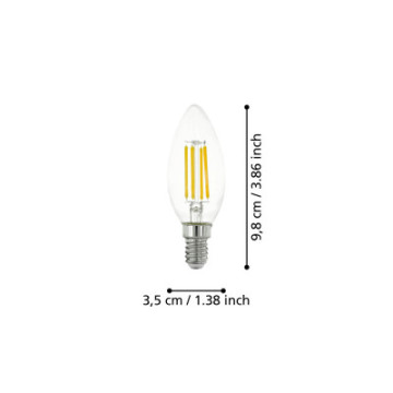 Zarowka led e14 7w 2700k 806lm przezroczysta c35 swiecowa 110016_6