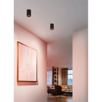 carosso z oprawa sufitowa led gu10 czarna tubka spot plafon smart home 901168_4