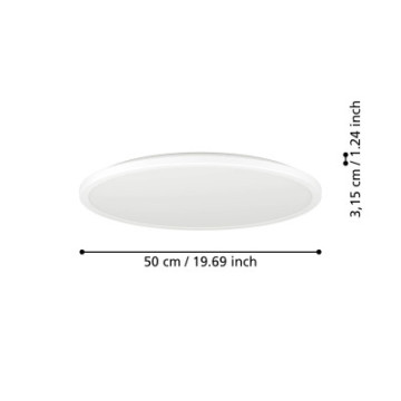 rovito oprawa sufitowa plafon led 50cm ip44 bialy okragly 901448_6