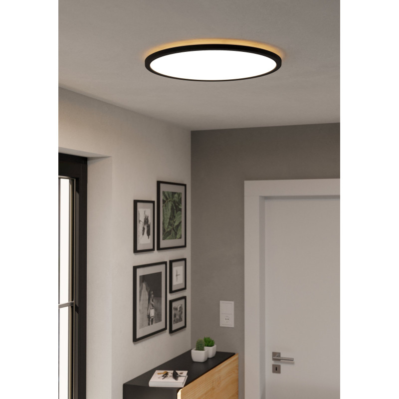 rovito oprawa sufitowa plafon led 50cm ip44 czarny okragly 901441 rovito oprawa sufitowa plafon led 50cm ip44 czarny okragly 901441