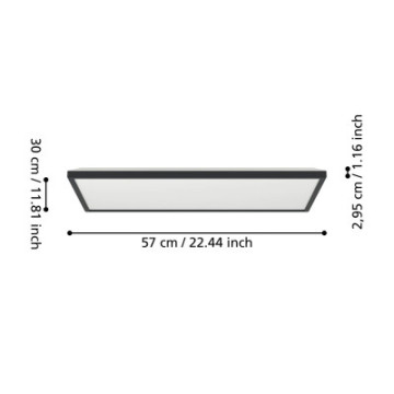 rovito oprawa sufitowa plafon led 57x30cm ip44 czarny prostokatny 901445_6