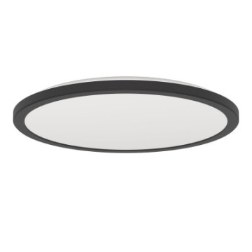 rovito r oprawa sufitowa plafon led 39cm ip44 na pilota czarny okragly 901454_2