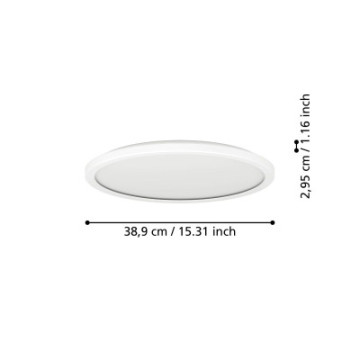 rovito r oprawa sufitowa plafon led 39cm ip44 na pilota bialy okragly 901458_7