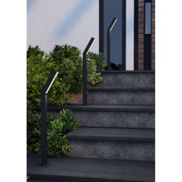 ugento slupek oswietleniowy led 79 cm czarny zewnetrzna lampa stojaca 900993