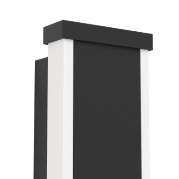 neviano lampa scienna kinkiet zewnetrzny led 38cm czarny 900676_3