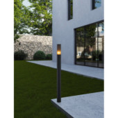 salle slupek oswietleniowy e27 110 cm czarny zewnetrzna lampa stojaca 901035