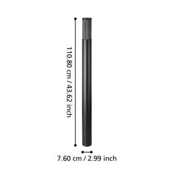 salle slupek oswietleniowy e27 110 cm czarny zewnetrzna lampa stojaca 901035_5