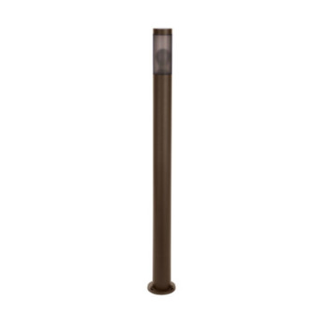 helsinki slupek oswietleniowy e27 110 cm brazowy zewnetrzna lampa stojaca z czujnikiem ruchu 900987