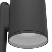 izzalini slupek oswietleniowy gu10 85 cm czarny zewnetrzna lampa stojaca 900996_3