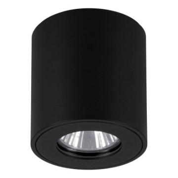 torrecola lampa sufitowa tuba ip44 czarna gu10 plafon 901028_2