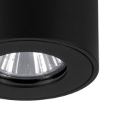 torrecola lampa sufitowa tuba ip44 czarna gu10 plafon 901028_3