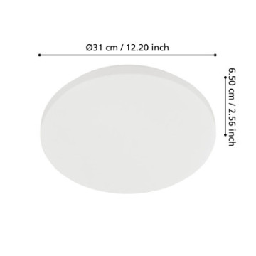 approdo plafon led 31 cm ip54 lampa scienna   sufitowa 901525_2