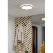 minerario plafon led 30 cm ip54 bialy okragly lampa scienna   sufitowa 901576