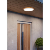 minerario plafon led 39 cm ip54 czarny okragly lampa scienna   sufitowa 901573