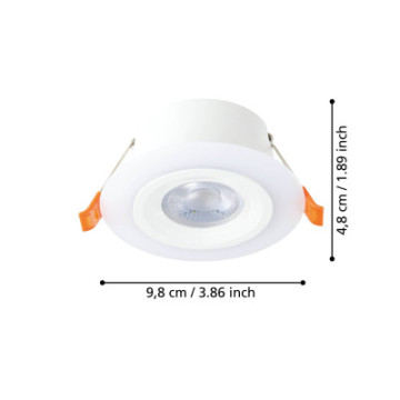 calogne oprawa wpuszczana led 4%2C8w 3000k okragla biala 900912_5
