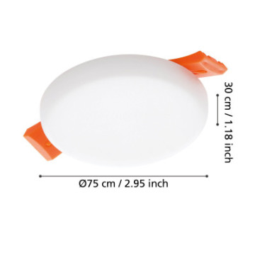rapita oprawa wpuszczana led 7%2C5 cm 3000k okragla do zabudowy lazienkowa 900962_3