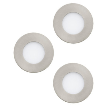 fueva 1 oprawa wpuszczana led 2%2C8w 3000k nikiel 8%2C5cm ip44 lazienkowa 3 pak 98634_2