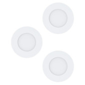 fueva 1 oprawa wpuszczana led 2%2C8w 3000k bialy 8%2C5cm ip44 lazienkowa 3 pak 98633