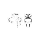 fueva 1 oprawa wpuszczana led 2%2C8w 3000k bialy 8%2C5cm ip44 lazienkowa 3 pak 98633_3