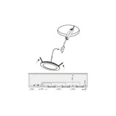fueva 1 oprawa wpuszczana led 2%2C8w 3000k bialy 8%2C5cm ip44 lazienkowa 3 pak 98633_4