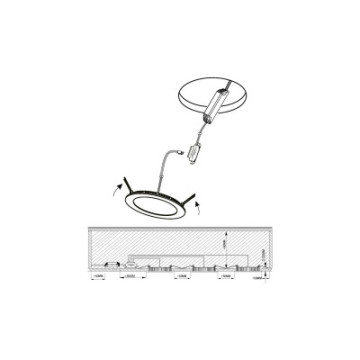 fueva 1 oprawa wpuszczana led 2%2C8w 3000k chrom 8%2C5cm ip44 lazienkowa 3 pak 98635_3