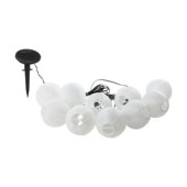 girlanda ogrodowa zewnetrzna 4%2C3m 10 led lampki solarne biale kulki 48497_5