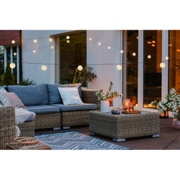 girlanda ogrodowa zewnetrzna 4%2C3m 10 led lampki solarne biale kulki 48497_6