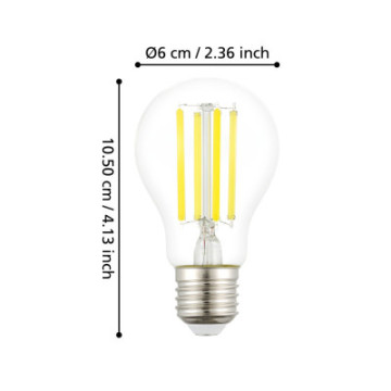 Zarowka led e27 3%2C8w 3000k 806lm przezroczysta a60 110325_6