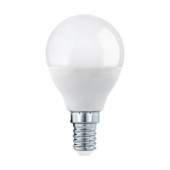 Zarowka led e14 5%2C5w 3000k 470lm mleczna p45 kulka Sciemnialna 110139_2