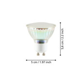 Zarowka led gu10 2x2%2C9w 4000k 400lm smd 110145_5