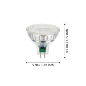 Zarowka led gu5%2C3 2x1%2C8w 2700k 230lm  mr16 scob 2 pak 12246_4