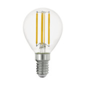 Zarowka led e14 4%2C5w 2700k 470lm przezroczysta p45 kulka Sciemnialna 110026