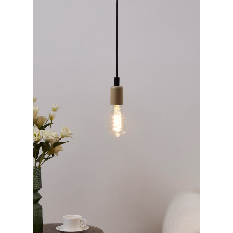 Zarowka led e27 4%2C5w 2700k 400lm przezroczysta spiral st64 110074