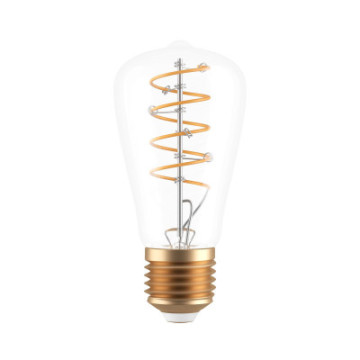 Zarowka led e27 4%2C5w 2700k 400lm przezroczysta spiral st64 110074_2