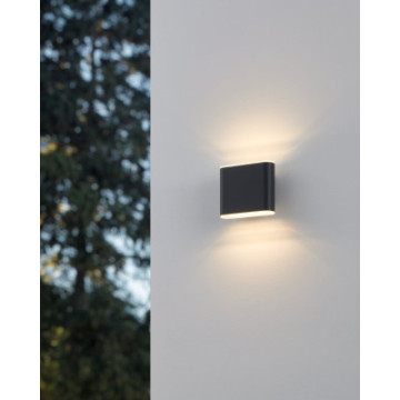 grutti lampa scienna kinkiet zewnetrzny led antracyt ip65 11%2C5x9 cm 901025