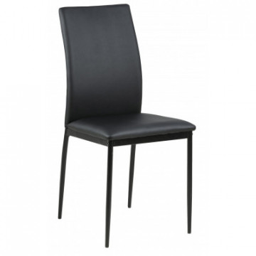 Krzesło Demina black PU...