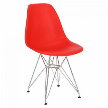 Krzesło P016 PP czerwone,...