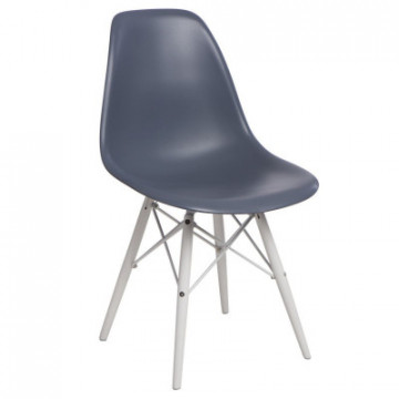 Krzesło P016W PP dark grey...